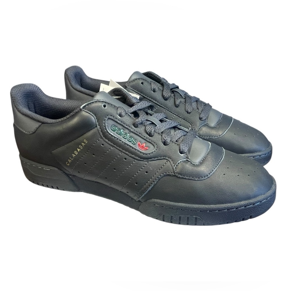 Men’s Adidas Yeezy Powerphase Calabasas Core black sneakers. Size 9.